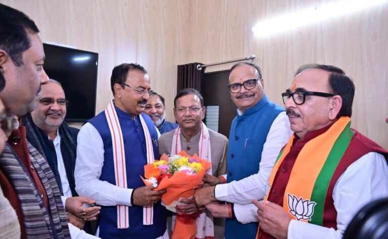 पंकज चौधरी: किसान बेटे से भाजपा प्रदेश अध्यक्ष तक का सुनहरा सफर : शाबू ज़ैदी