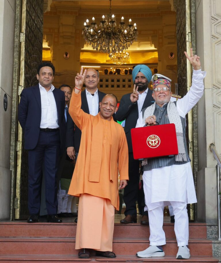 त्तर प्रदेश के ₹9.12 लाख करोड़ बजट पर कैबिनेट मंत्री स्वतंत्र देव सिंह का बधाई संदेश!