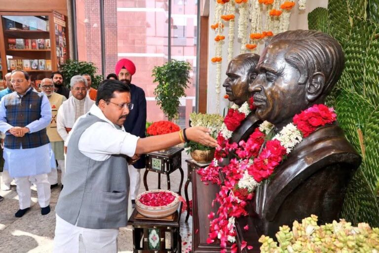 भाजपा अध्यक्ष नितिन नवीन ने किया पंडित दीनदयाल उपाध्याय को भावपूर्ण नमन