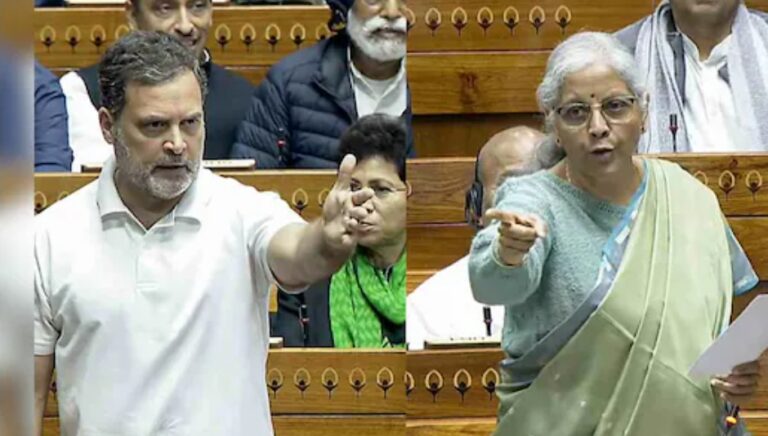 Nirmala Sitharaman’s Sharp Attack on Rahul in Lok Sabha: ‘Congress Surrendered at WTO, You Are the Sellers!