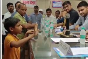 Lakhimpur Kheri: “If You Pay a Commission, the Work Gets Done” — 13-Year-Old Amitabh Speaks Fearlessly Before the DM, District Magistrate Orders Immediate Action  By Shabu Zaidi