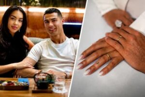 Ronaldo Gets Married, Georgina Becomes His Wife; Wedding Band Photo Goes Viral