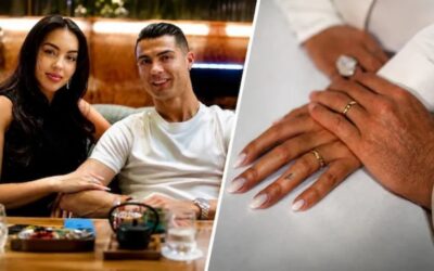 Ronaldo Gets Married, Georgina Becomes His Wife; Wedding Band Photo Goes Viral