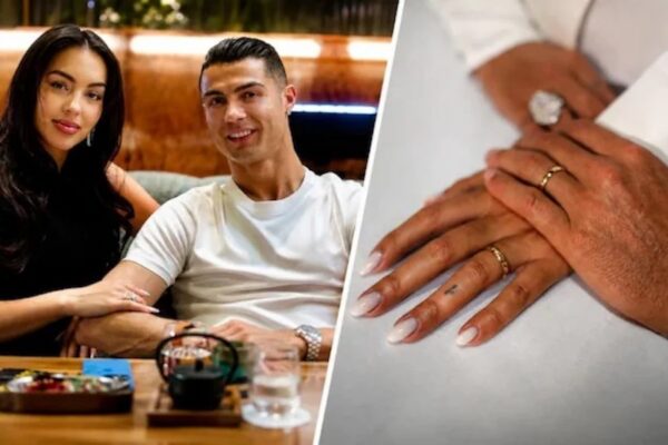 Ronaldo Gets Married, Georgina Becomes His Wife; Wedding Band Photo Goes Viral