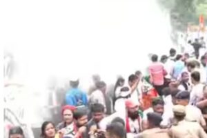 Congress Launches Nationwide Protest Against Gyanesh Kumar, Demands His Resignation and Removal; Water Cannons Used in Patna and Chandigarh, Leaders Detained in Guwahati