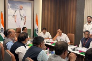 बिहार में बाढ़ नियंत्रण और गंडक नहर परियोजनाओं को गति देने पर अहम बैठक
