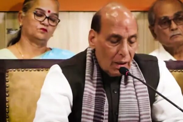 Power Comes Through Public Mandate, Not Street Anarchy”: Rajnath Singh Targets Congress