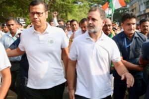 Congress Is the Protector of the Constitution, Gyanesh Kumar Won’t Escape Accountability’: Rahul Gandhi Attacks Government Over ‘Vote Theft’ in Goa