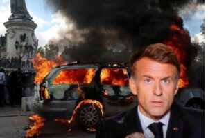 Macron Takes Tough Stand on Violent Protests in France, Warns: “Those Responsible for Destruction Will Pay the Price”