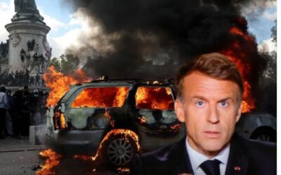 Macron Takes Tough Stand on Violent Protests in France, Warns: “Those Responsible for Destruction Will Pay the Price”