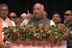 BJP Holds Nationwide Protests Over Kharge’s Remarks; Imran Masood Backs Him